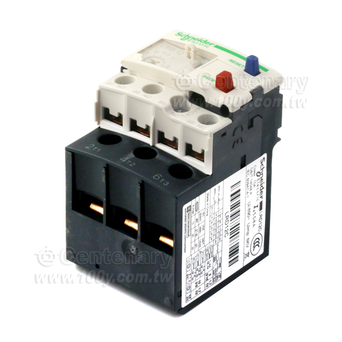 Schneider 熱過載繼電器5.5-8A  型號有C代表為大陸製 - 142039 產品圖片