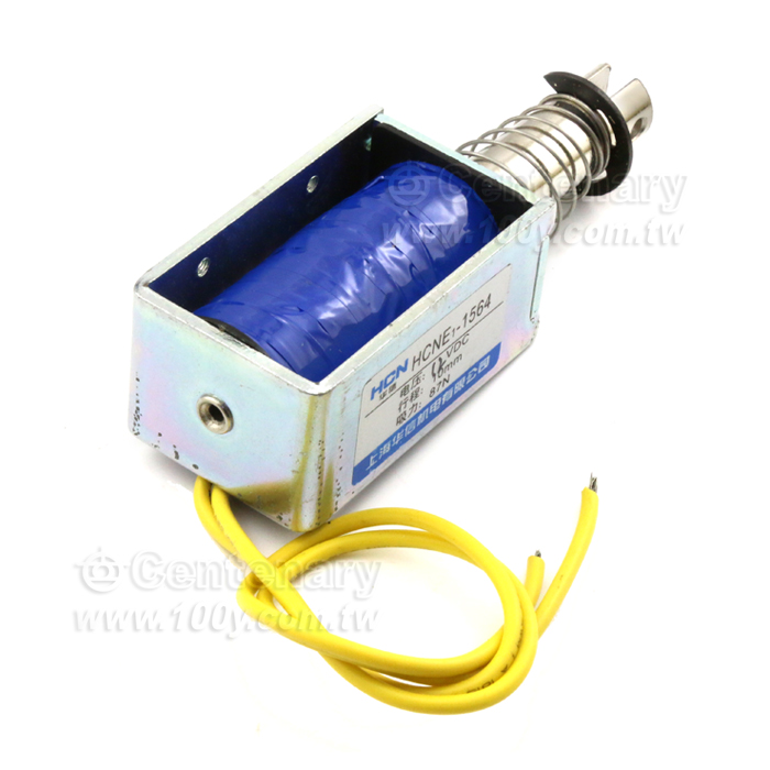 電磁鐵12V 行程10mm,吸力74N - 92916 產品圖片