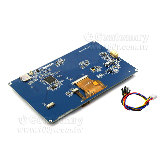 7寸 TFT LCD  串口屏RS232/TTL - 142597 產品圖片
