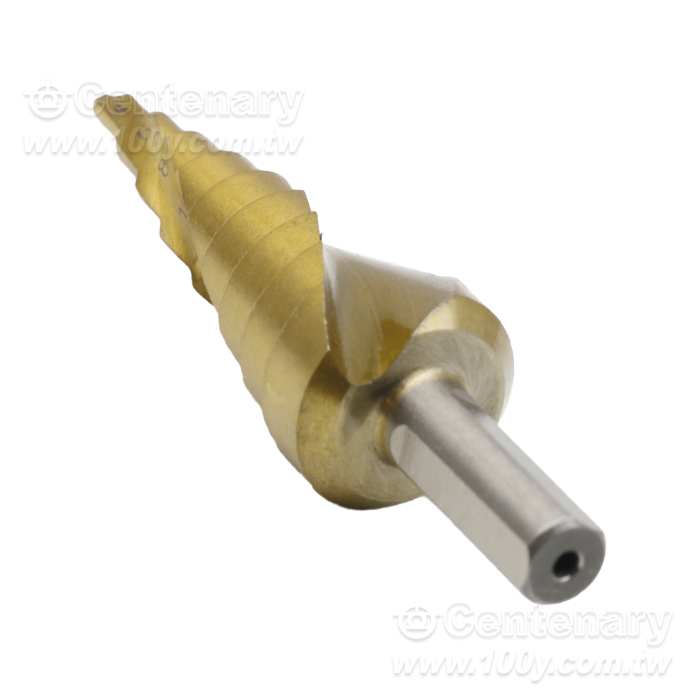 鍍鈦螺旋槽階梯鑽頭 4mm~20mm - 141960 產品圖片