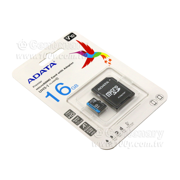 ADATA_MicroSDHC 16GB Memory Card - 139482 Product Image