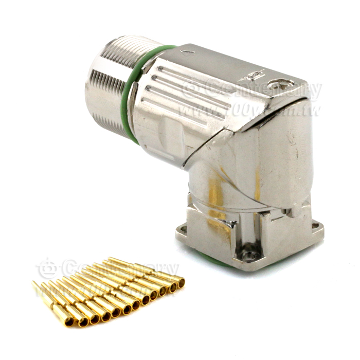 Aviation plug M23 - 139993 Product Image