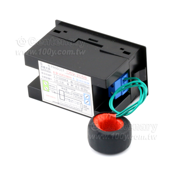 交流電壓+電流+功率+頻率表+功率因數+電能 - 142850 產品圖片