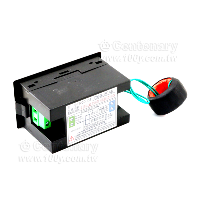 智能電錶-功率測試儀AC40.0-300.0V 0-100.0A電壓電流檢測儀 - 142827 產品圖片