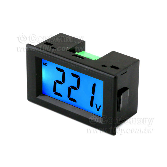 電壓顯示器LCD數顯表頭兩線D85-帶後蓋 - 142828 產品圖片