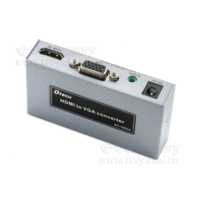HDMI轉VGA高清轉換器帶音頻接口 - 142657 產品圖片