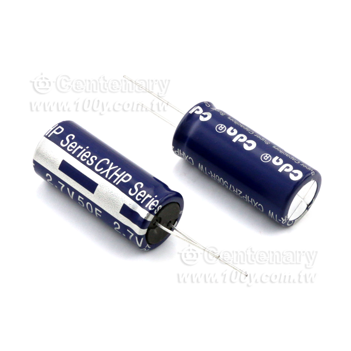 超級法拉電容 50F/2.7V 40*18mm - 142685 產品圖片