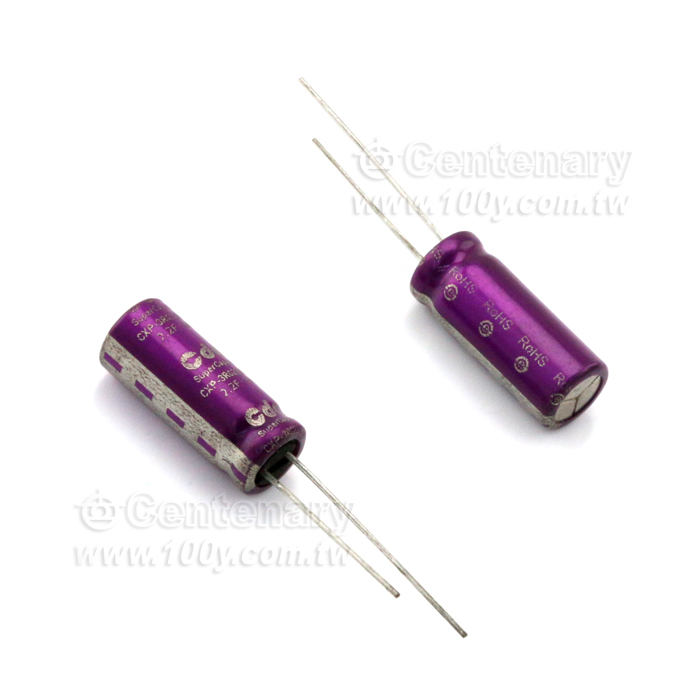 超級法拉電容 1.5F/3V 8*20mm - 142687 產品圖片