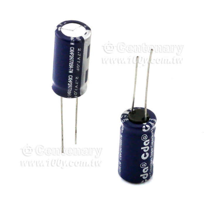 超級法拉電容 7F/2.7V 10*20mm - 142684 產品圖片