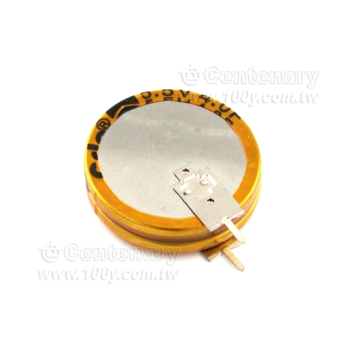 超級法拉電容 4F/5.5V V型 25*6.5*25mm - 142713 產品圖片