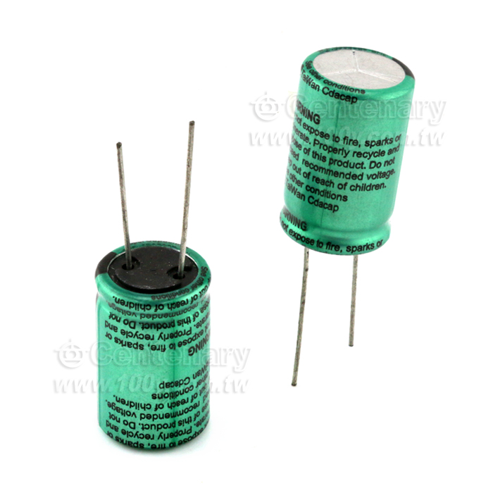 超級法拉電容 50F/2.3V 16*25mm - 142701 產品圖片