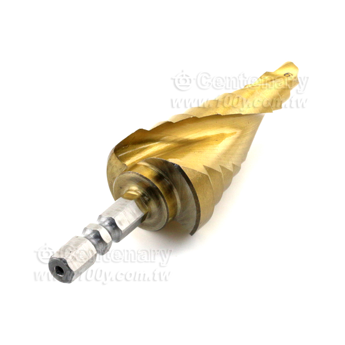 鍍鈦螺旋槽階梯鑽頭 6mm~25mm - 141996 產品圖片