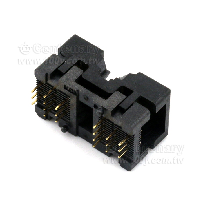 TSSOP-20 Open Top Burn-in Socket - 105921 Product Image
