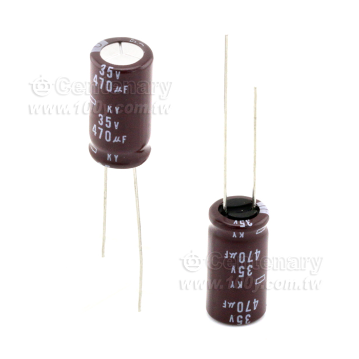 470uF/35V Low Impedance/ESR Electrolytic Capacitor(RoHS) - 40485 Product Image
