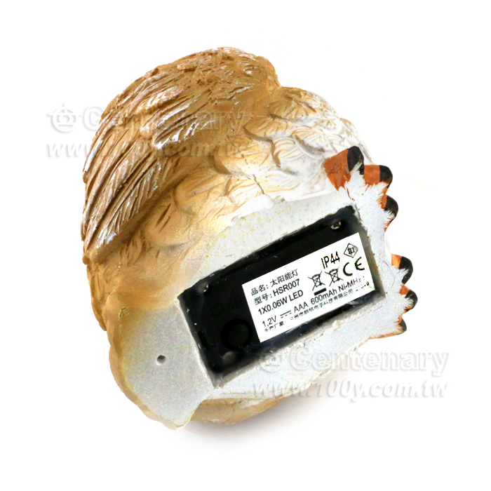 太陽能動物LED樹脂草坪燈 小貓頭鷹 - 143243 產品圖片