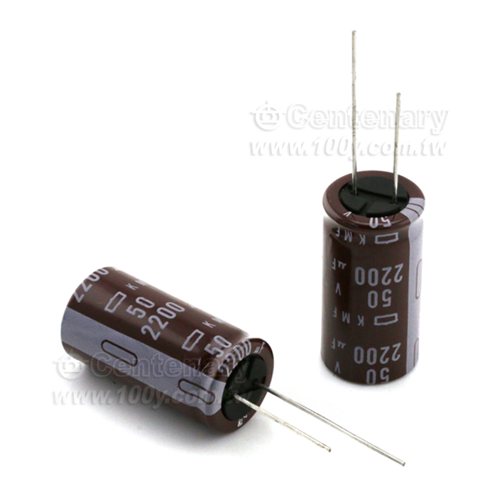 2200uF/50V Aluminum Electrolytic Capacitor - 143290 Product Image