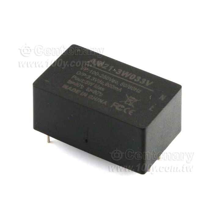 AC110-250V 轉 DC3.3V/0.9A/3W - 143551 產品圖片