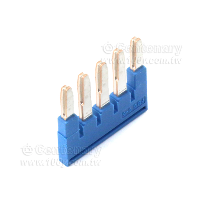 Terminal Block, Cross Connection Jumper Flat Pin - 96857 Product Image