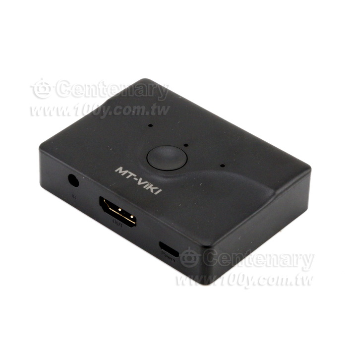 邁拓 HDMI2.0切換器3口3進1出 - 143326 產品圖片