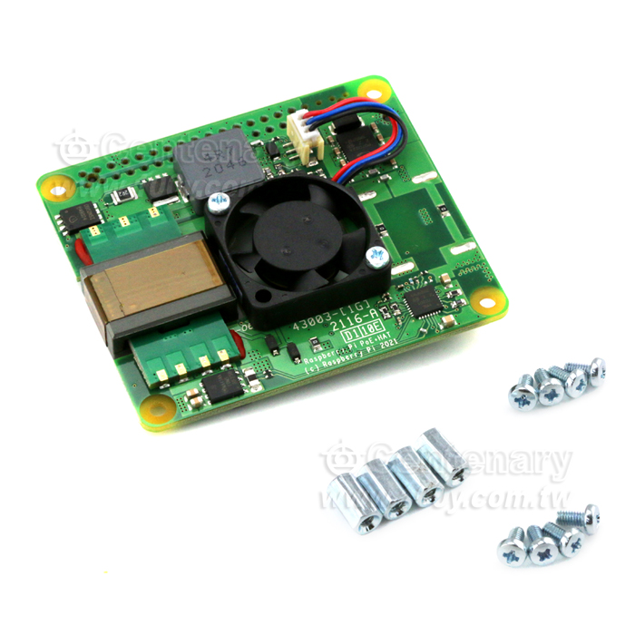 樹莓派Pi3-B+ ,Pi4 RASPBERRY-PI-POE+ HAT - 143450 產品圖片