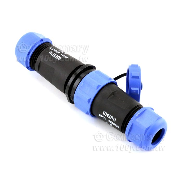 IP68  電纜插頭+電纜對接插座 2P - 90596 產品圖片
