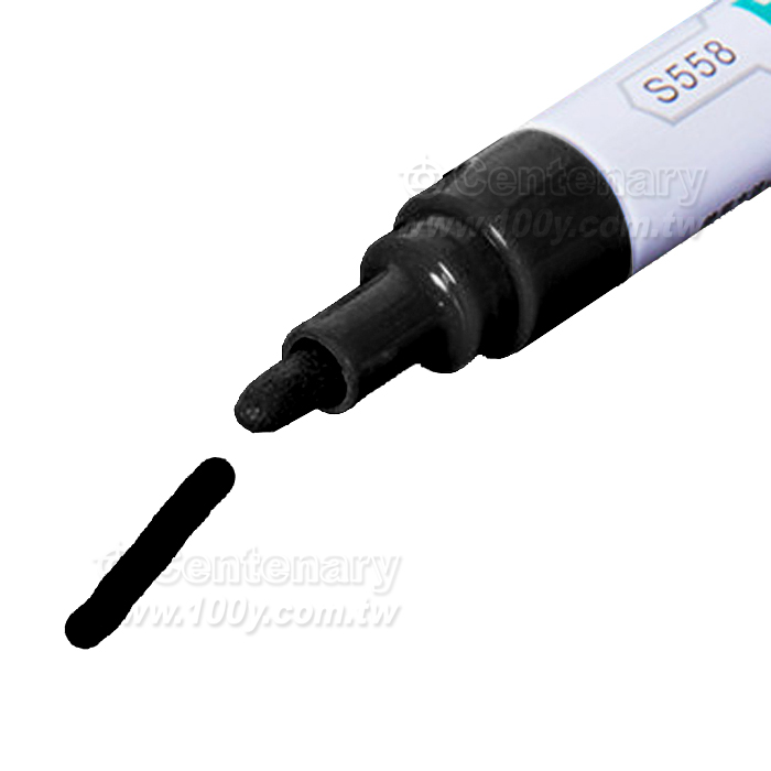 Deli_黑色記號筆 快乾筆 油漆筆 線幅1.4mm - 143662 產品圖片