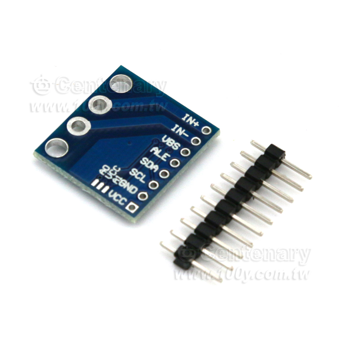 INA226 Voltage-current power monitor alarm function 36V bidirectional I2C module - 143604 Product Image