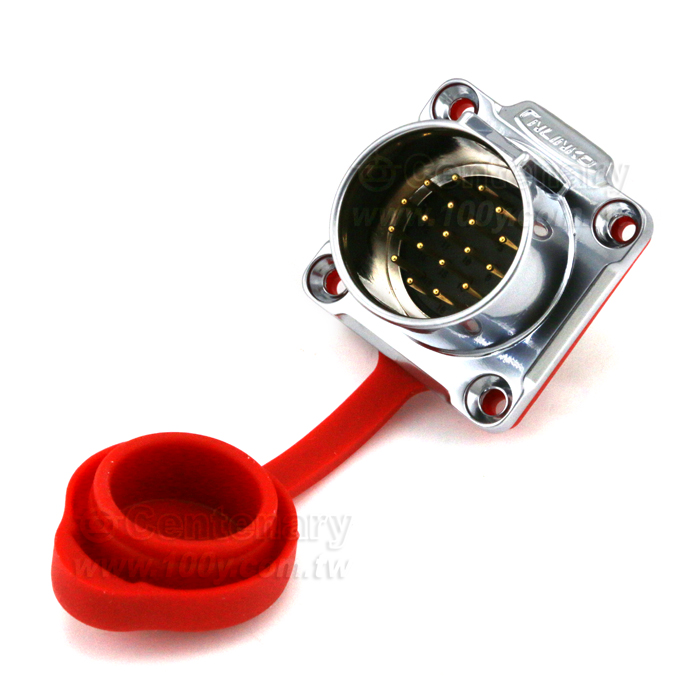 Cnlinko  LP24 type 19 core four hole male socket/Multi core power supply Industrial waterproof connectors - 160682 Product Image
