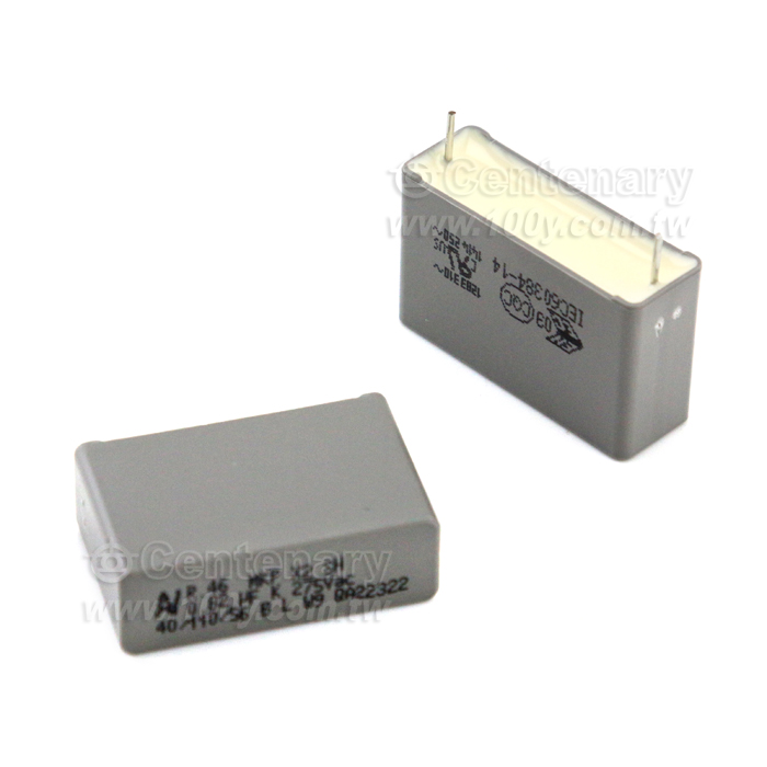 X2 Class Metallized Polypropylene Film Capacitor(R.46 MKP Series) - 143641 Product Image