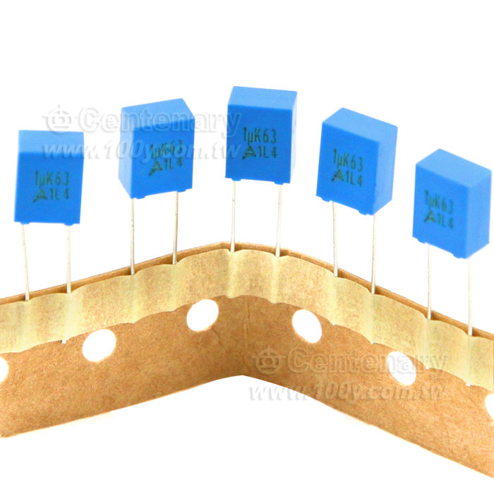 EPCOS_1uF/63Vdc Metallized Polyester Film Capacitor - 143647 Product Image