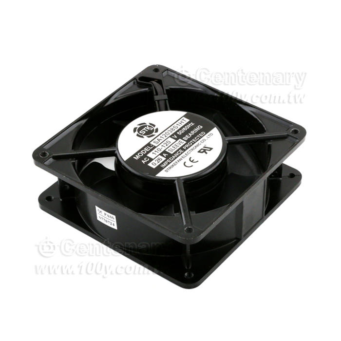 100-120VAC 帶鐵PIN式風扇 - 104706 產品圖片