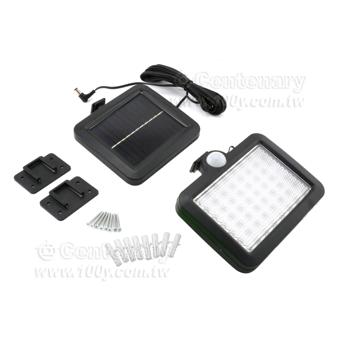 LED太陽能感應燈 白光 - 143949 產品圖片