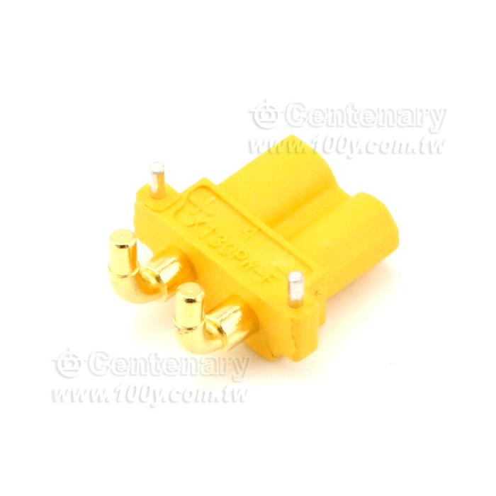 AMASS  PCB板專用2芯臥式連接器 低溫升阻燃插頭 母頭 - 143669 產品圖片