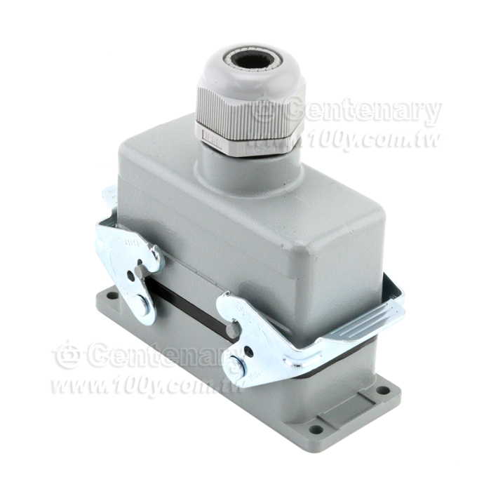 Metric connector ring Plug Straight 4pin Solder for 4mmCable - 144139 Product Image