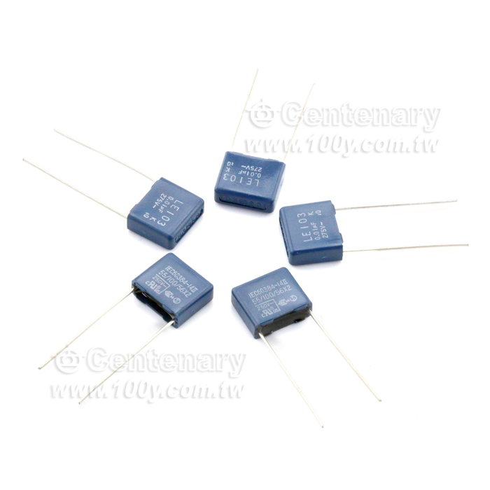 OKAYA 抑制電源干擾電容 0.01uF 275VAC - 144077 產品圖片