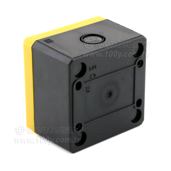 防水按鈕盒開關控制盒   1孔黃 16mm - 144146 產品圖片