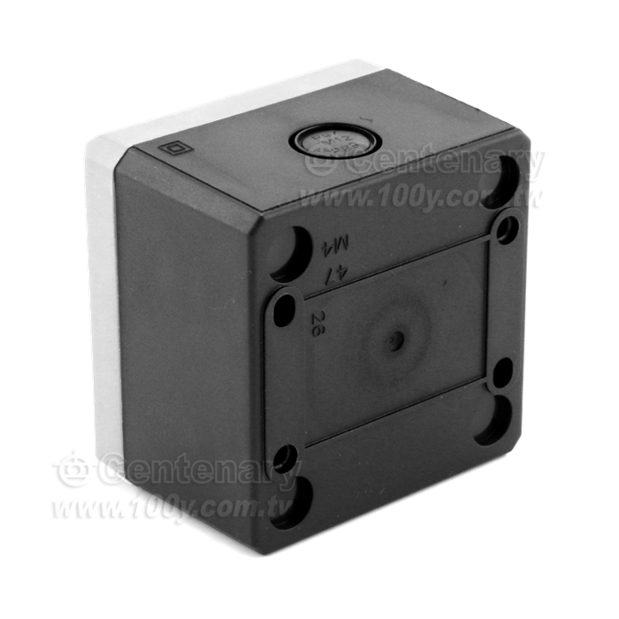 防水按鈕盒開關控制盒   1孔白（灰） 16mm - 144145 產品圖片
