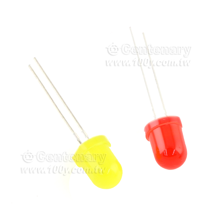 超亮8mmLED，紅色膠體發紅光，長腳27-29mm - 105329 產品圖片