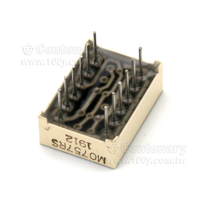 0.7" 5*7點矩陣  COL-共陽 紅色 - 10445 產品圖片