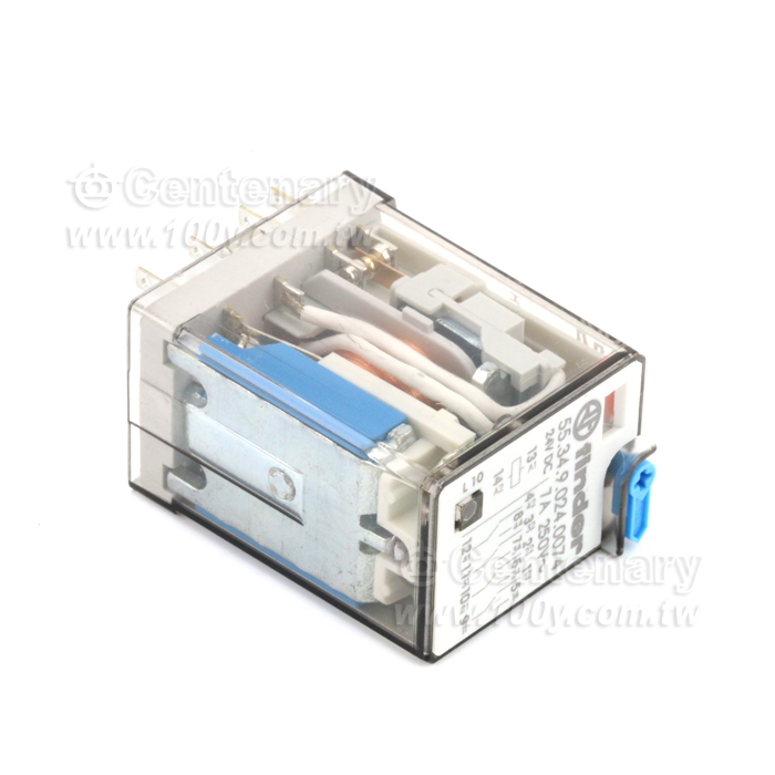4PDT ,24VDC/7A+LED(AC)+mechanical indicator - 73477 產品圖片