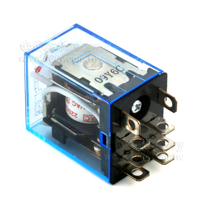 POWER  Miniature Solder Relay+LED indicator - 39498 Product Image