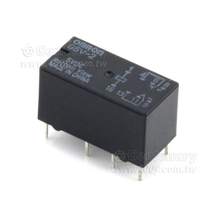 低訊號繼電器 -  DPDT 5VDC 500mW - 49672 產品圖片
