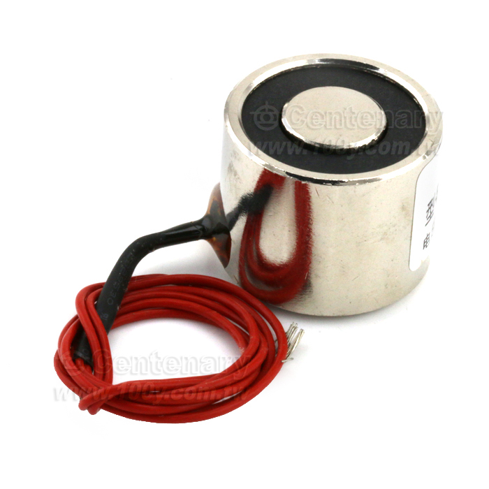 吸盤式電磁鐵 12V,吸力5Kg - 92925 產品圖片