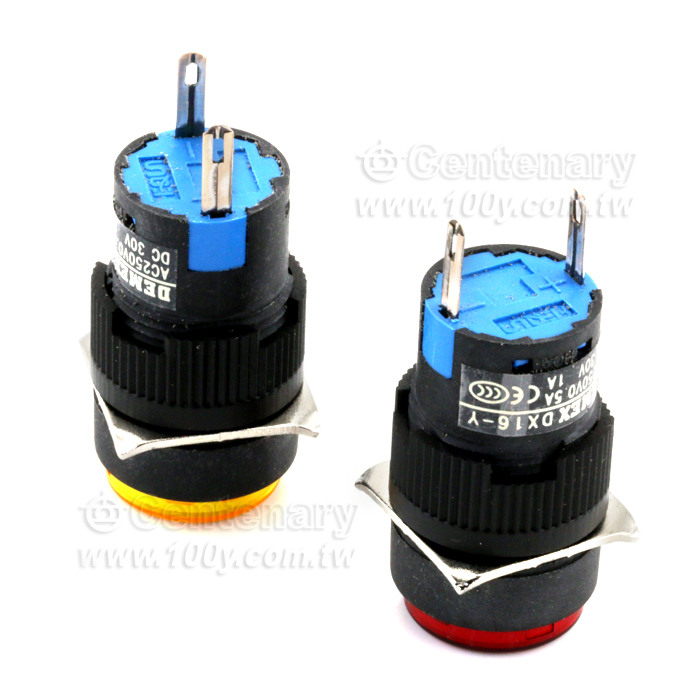 圓形指示燈 DC24V 紅色 - 97202 產品圖片