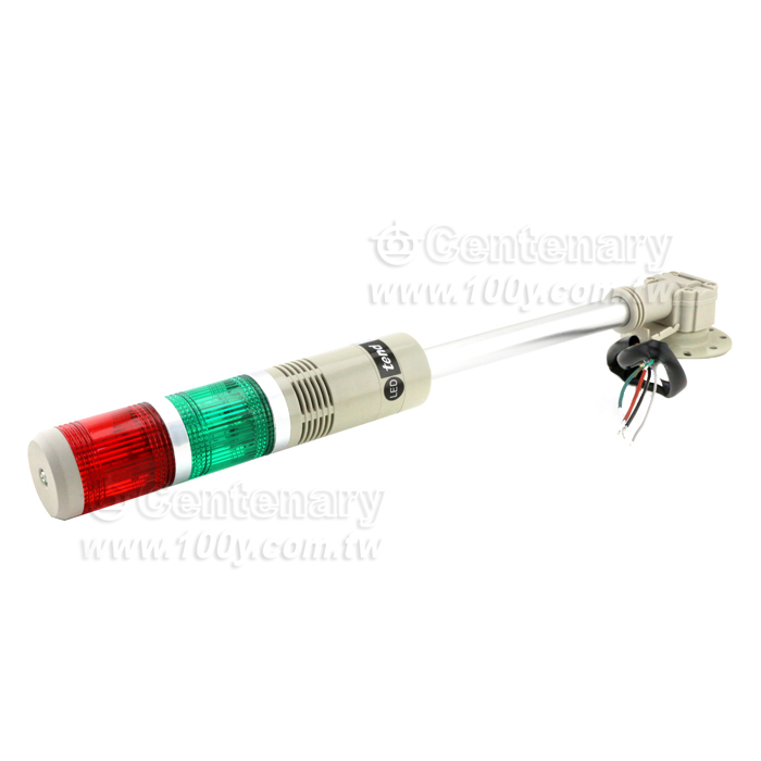 φ50 可拆式二層蜂鳴警示燈 LED12V - 97188 產品圖片
