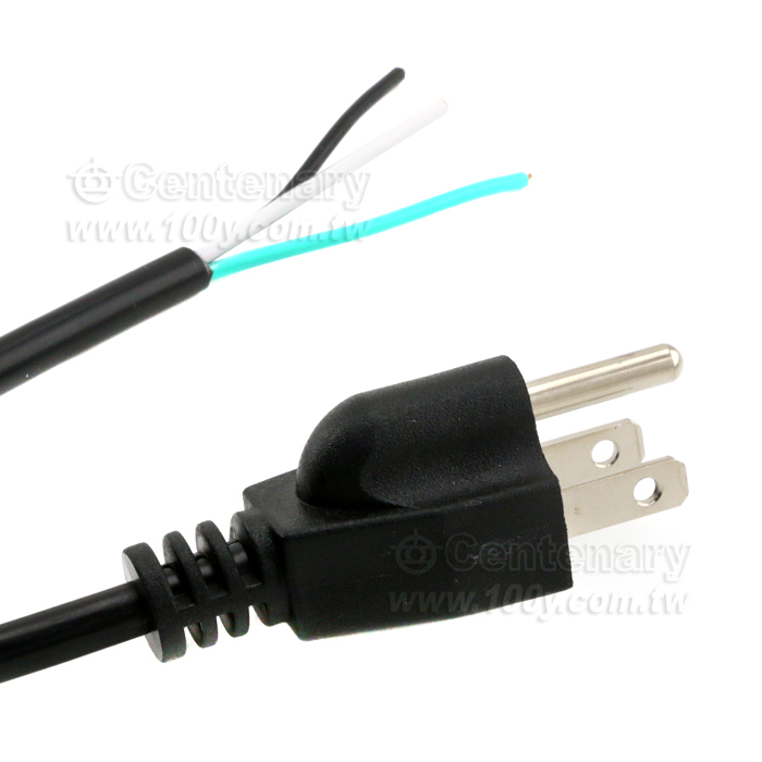 3-Cnductor Power Cord 18AWG(0.75mm2) - 144728 Product Image