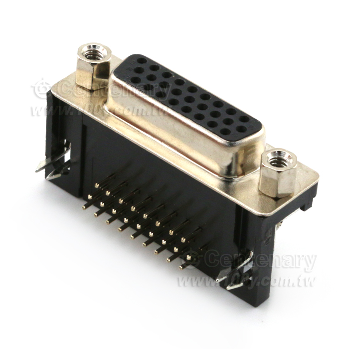 High Density 90° ,PC Mount Connectors (3 Rows)-26P - 103042 Product Image