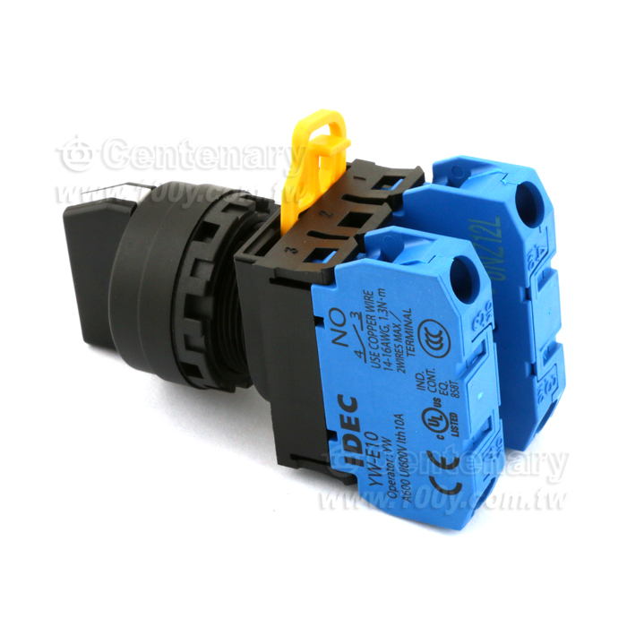 IDEC_YW Series Selector Switch With Metal Bezel - 144814 Product Image