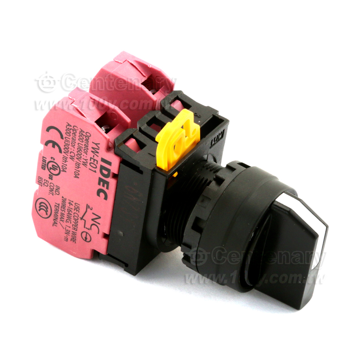 IDEC_YW Series Selector Switch With Metal Bezel - 144962 Product Image