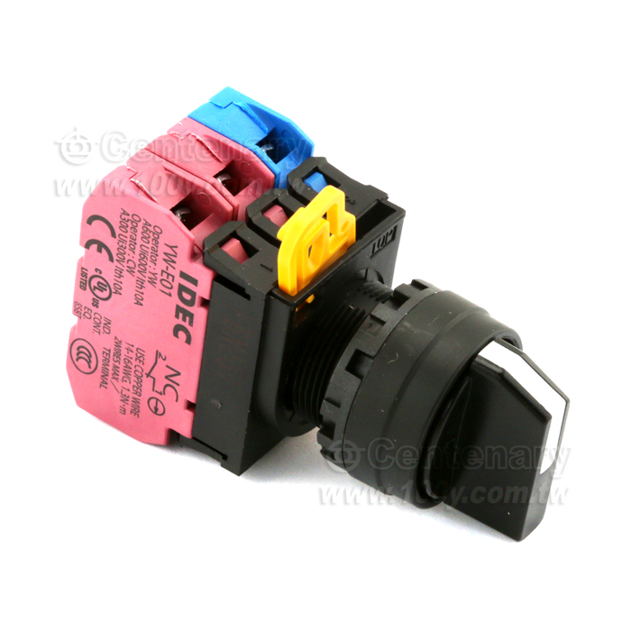 IDEC_YW Series Selector Switch With Metal Bezel - 144964 Product Image